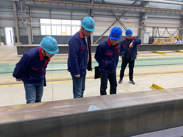 公司開展一季度質(zhì)量專項檢查工作