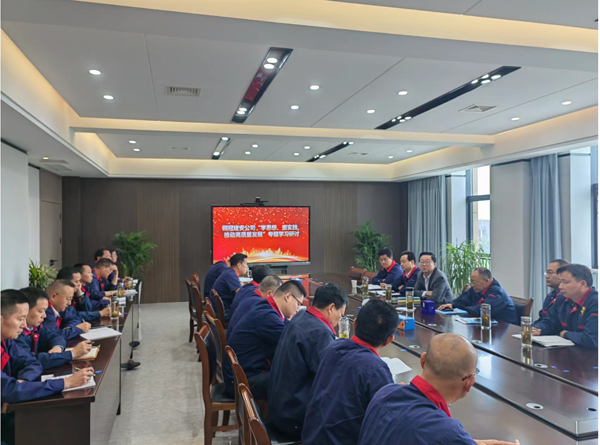 公司開展“學思想、重實踐、推動高質量發(fā)展”專題學習研討