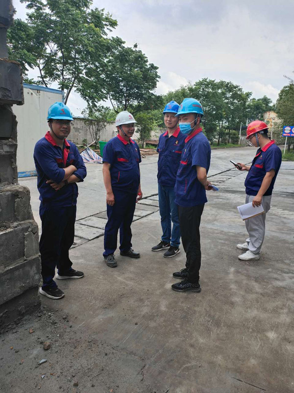 公司開展二季度安環(huán)、消防、防汛綜合大檢查