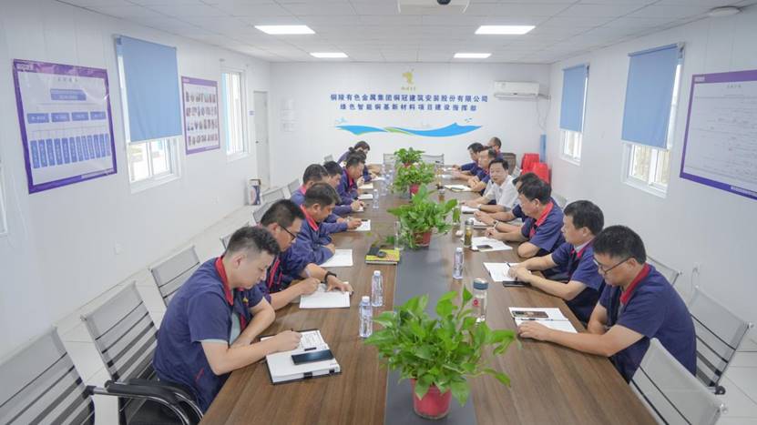 王伍升到銅基新材料項(xiàng)目開展三送服務(wù)到基層活動(dòng) 王伍升到銅基新材料項(xiàng)目開展三送服務(wù)到基層活動(dòng)