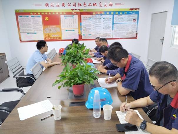 公司開展第三季度安全、環(huán)保、消防綜合檢查 